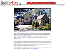 Tablet Screenshot of builderone.org